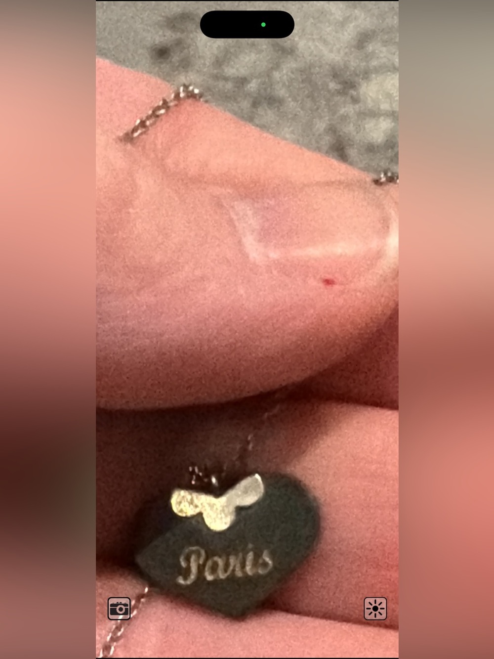 Asia Leong Heart Necklace-read description